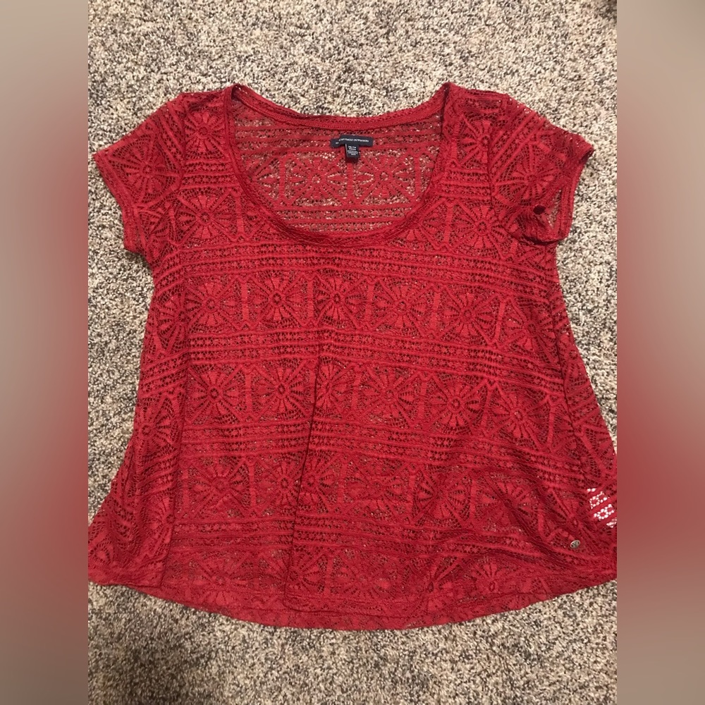 American Eagle Lace Top